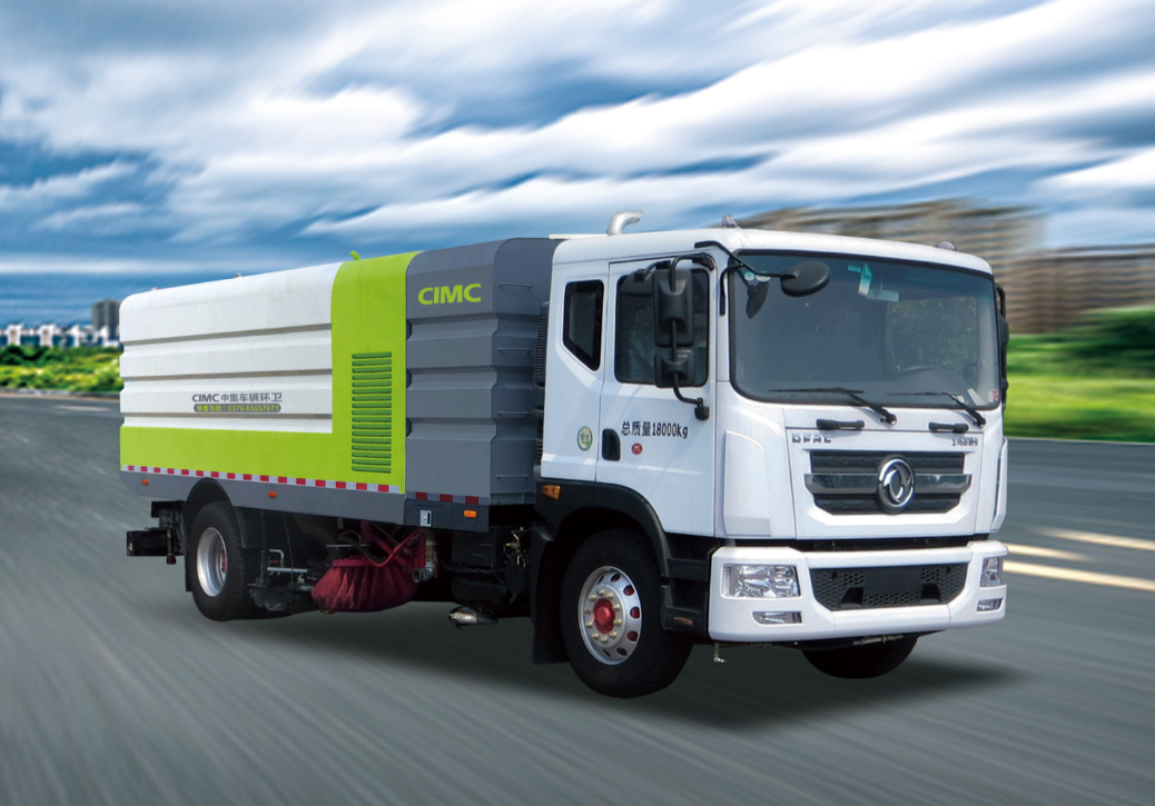 清“靚”一夏!新能源洗掃車清新出道 清“靚”一夏!新能源洗掃車清新出道