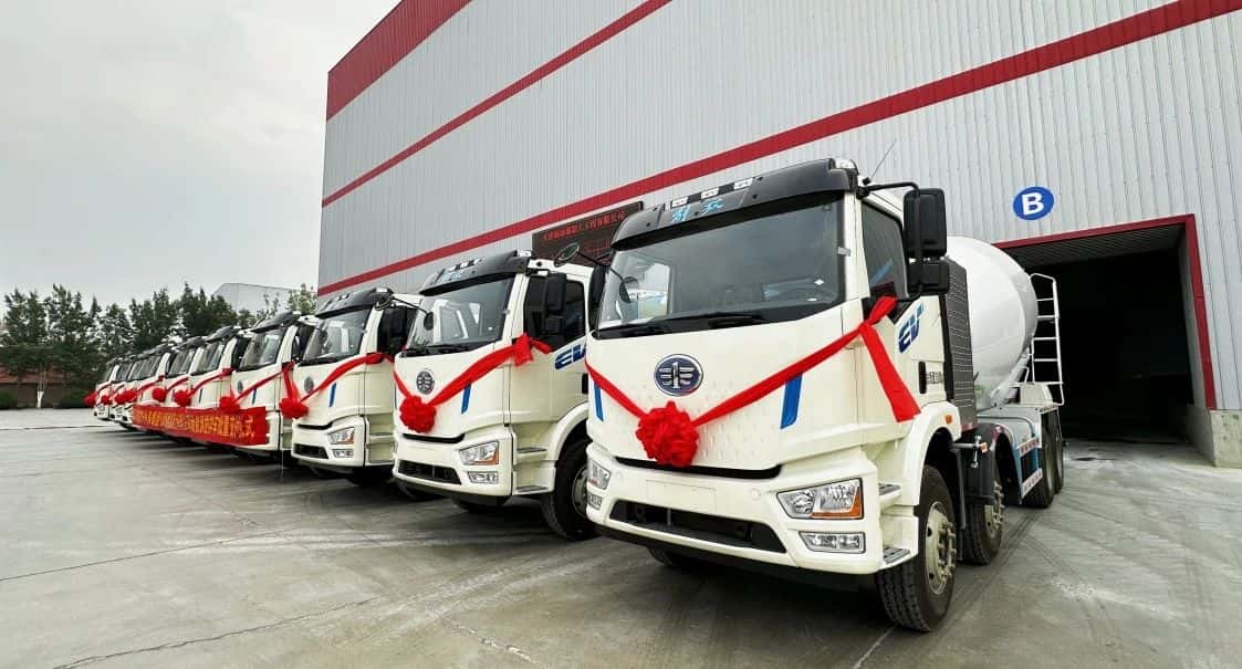 實(shí)力見(jiàn)證！中集車輛攪拌車再獲大客戶批量復(fù)購(gòu)