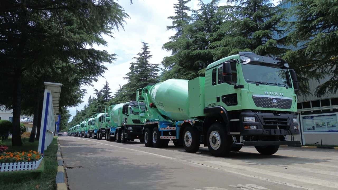 綠色動(dòng)能再突破！中集車輛新能源攪拌車護(hù)航華東客戶產(chǎn)能持續(xù)升級(jí)